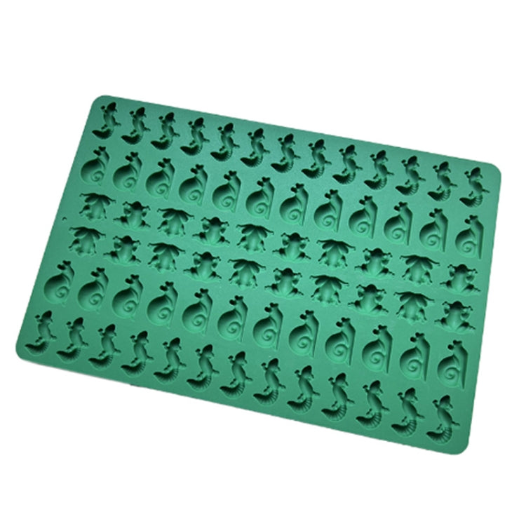 70-Cavity Mini Frog Snail Gecko Silicone Molds For Making Pet Treats, Fondant, Cake, Chocolate, Candy, and Cookies