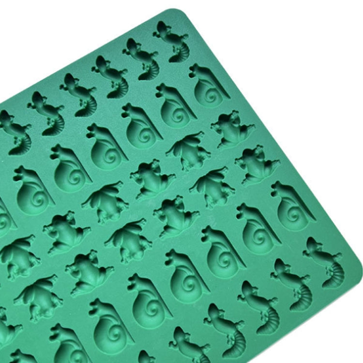 70-Cavity Mini Frog Snail Gecko Silicone Molds For Making Pet Treats, Fondant, Cake, Chocolate, Candy, and Cookies