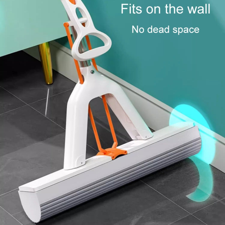 Household Water Absorbent Telescopic Pole Mop Lazy Hands-Free Folding Mop Random Color Delivery