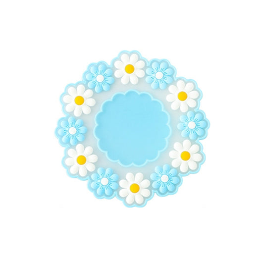 Household High Temperature Resistant Daisy Coasters Kitchen Tabletop Insulation Mat