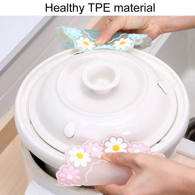 Household High Temperature Resistant Daisy Coasters Kitchen Tabletop Insulation Mat