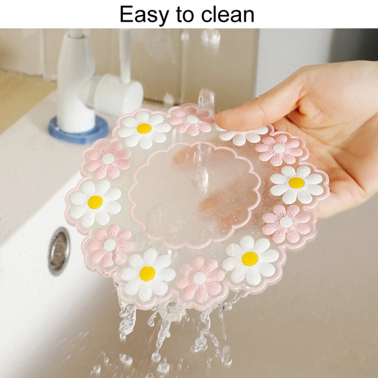 Household High Temperature Resistant Daisy Coasters Kitchen Tabletop Insulation Mat