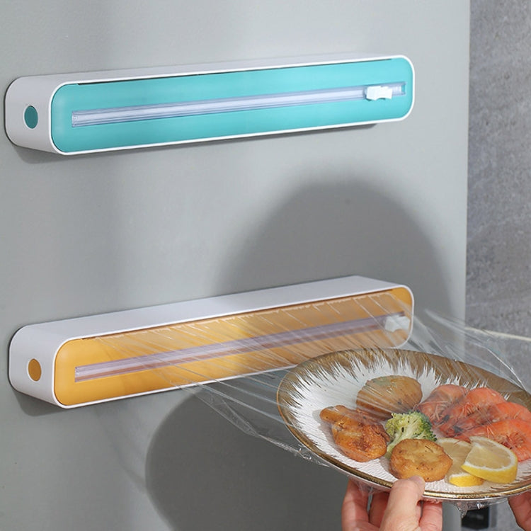 Cling Film Cutter Adjustable Storage Cutting Box