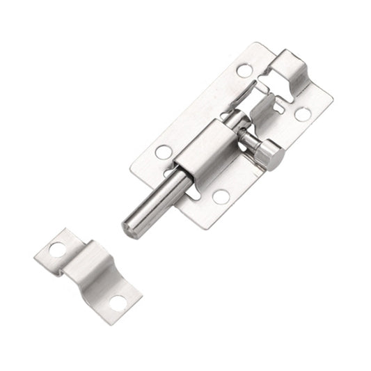 Stainless Steel Latch Door Bolt Bathroom Wooden Door And Window Anti-Theft Latch Lock