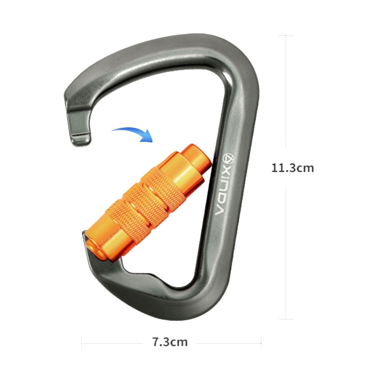 XINDA XD-8128 Outdoor Rock Climbing Load-bearing Carabiner Survive Kits
