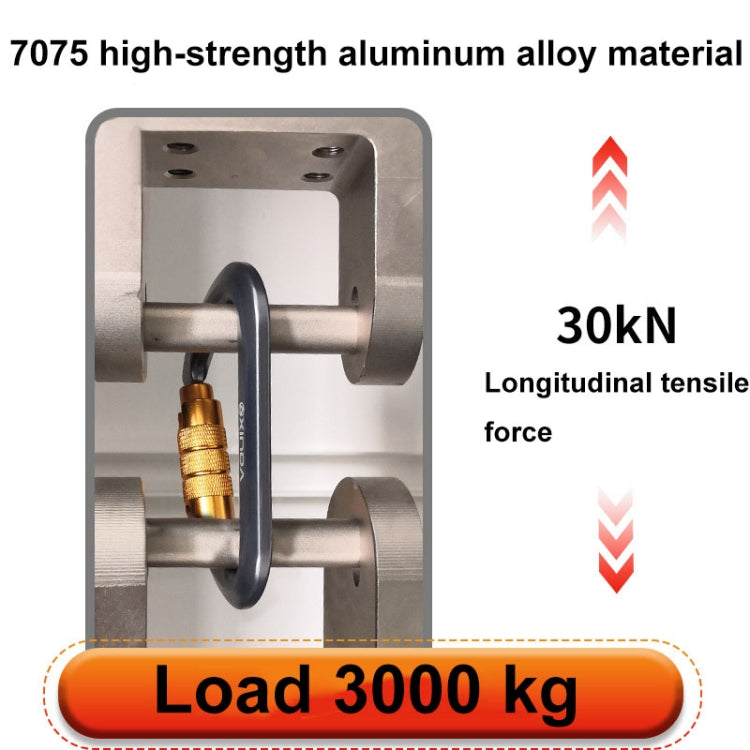 XINDA XD-8128 Outdoor Rock Climbing Load-bearing Carabiner Survive Kits