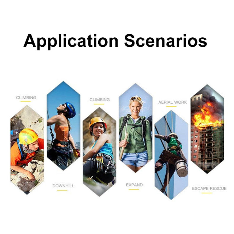 XINDA XD-8128 Outdoor Rock Climbing Load-bearing Carabiner Survive Kits