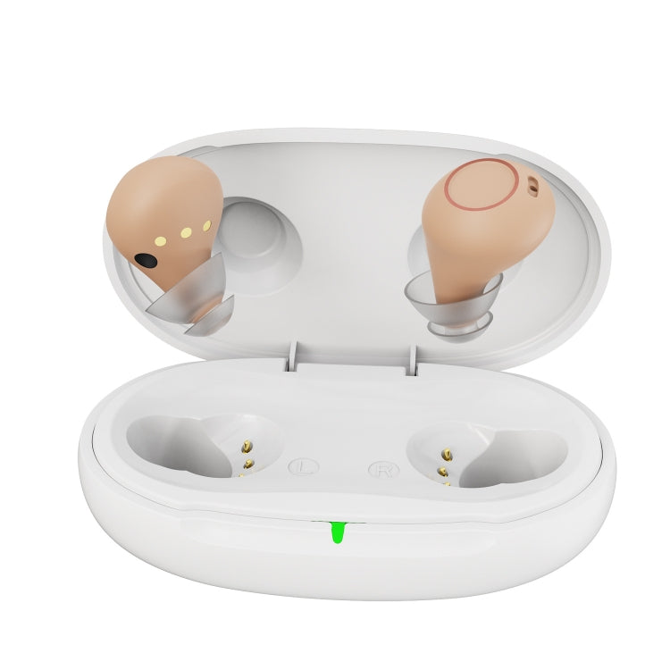 Z-26D1 Digital DSP In-ear TWS Invisible Hearing Aid Rechargeable Touch Control Sound Amplifier, Z-26D1 Skin Color, Z-26D1 Black