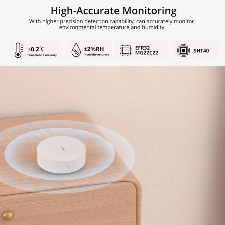 Wireless Temperature And Humidity Sensor Detector Smart Home