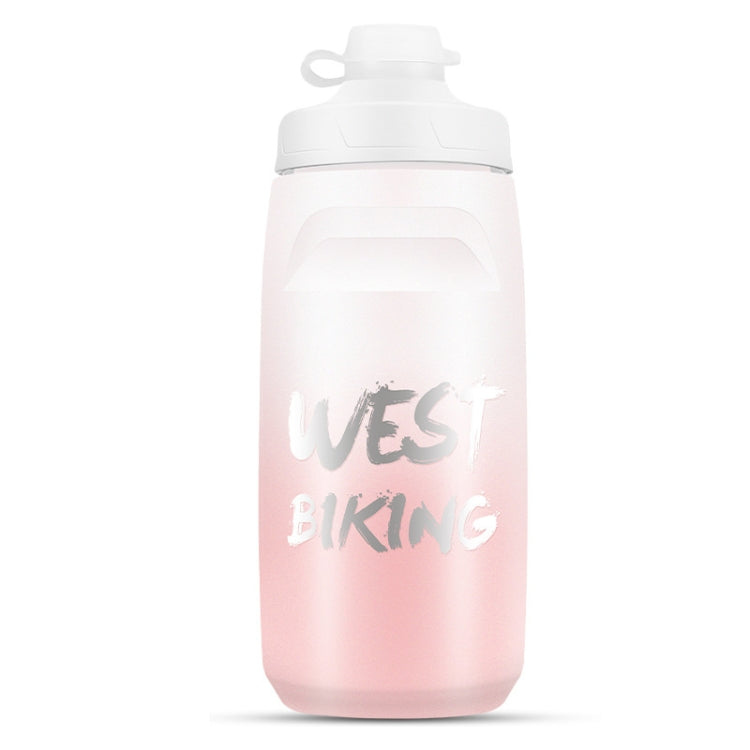 WEST BIKING 620ML Bicycle Water Bottle Portable Outdoor Cycling Water Cup