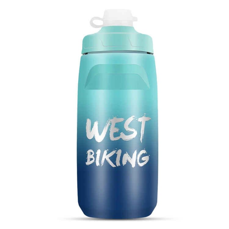 WEST BIKING 620ML Bicycle Water Bottle Portable Outdoor Cycling Water Cup