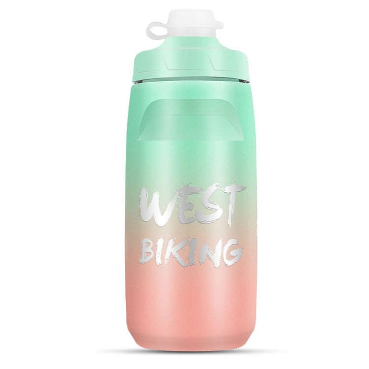 WEST BIKING 620ML Bicycle Water Bottle Portable Outdoor Cycling Water Cup