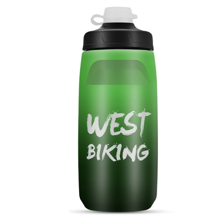WEST BIKING 620ML Bicycle Water Bottle Portable Outdoor Cycling Water Cup