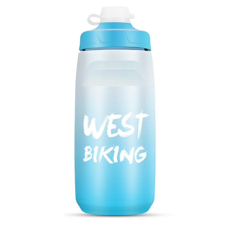 WEST BIKING 620ML Bicycle Water Bottle Portable Outdoor Cycling Water Cup
