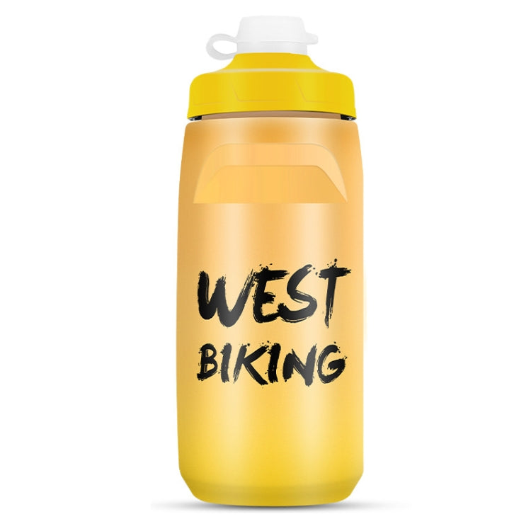 WEST BIKING 620ML Bicycle Water Bottle Portable Outdoor Cycling Water Cup