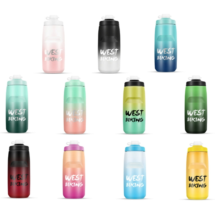 WEST BIKING 620ML Bicycle Water Bottle Portable Outdoor Cycling Water Cup