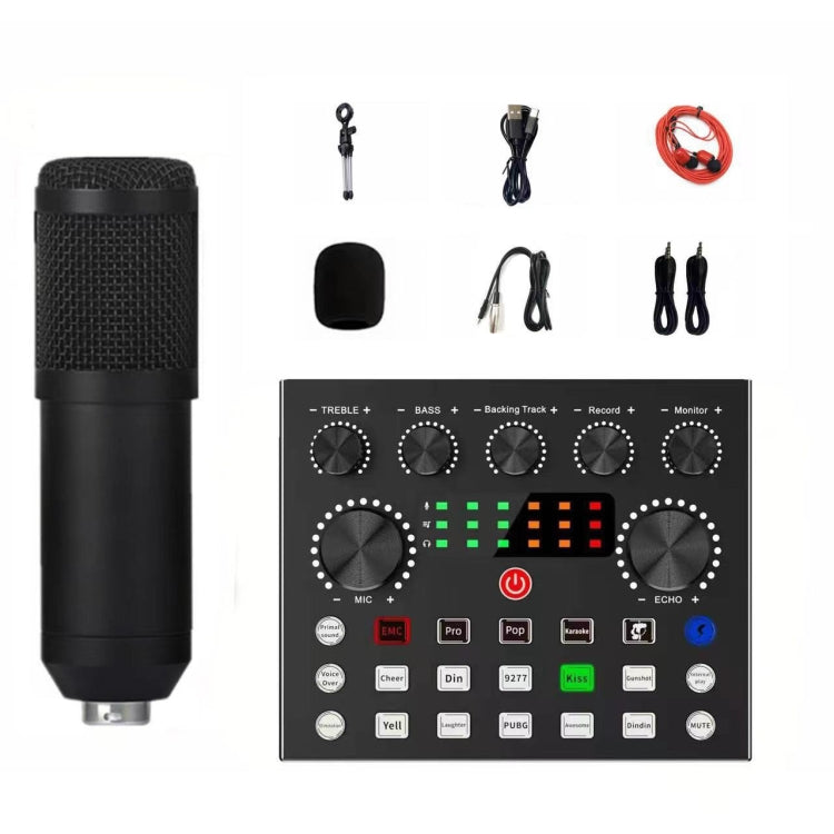 V8S Audio Mixer Live Voice Changer External Sound Card