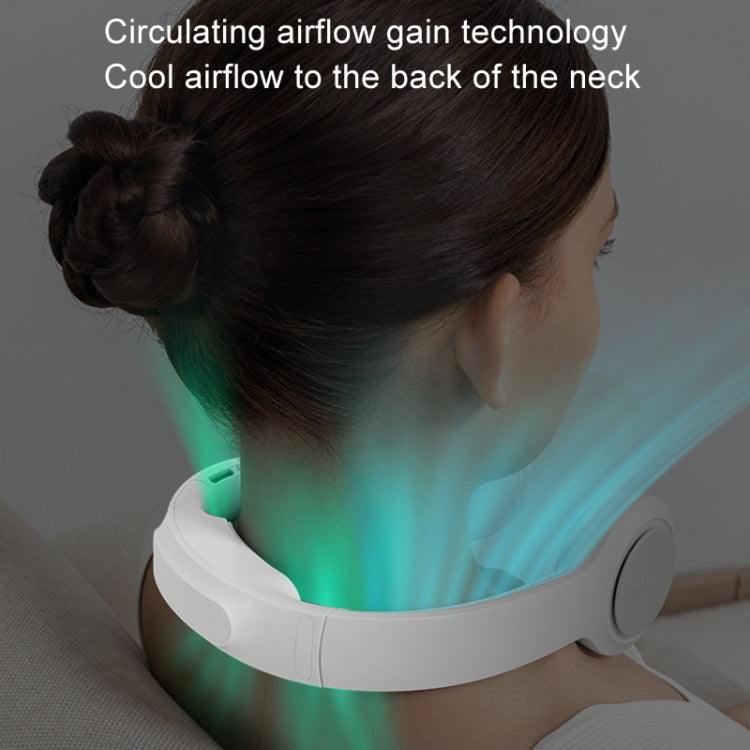 JisuLife FA31 USB Rechargeable Hanging Neck Mini Fan Bladeless Cooling Outdoor High Wind Power Electric Fan