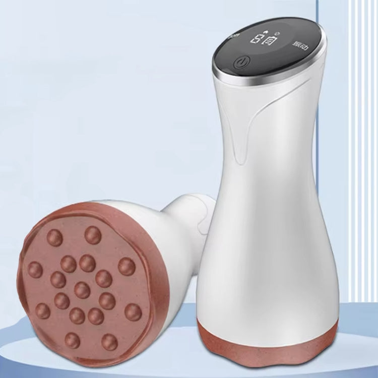 Acupuncture Stone Electric Hot Compress Vibrating Massager Whole Body Universal 9-speed Adjustable Gua Sha Apparatus
