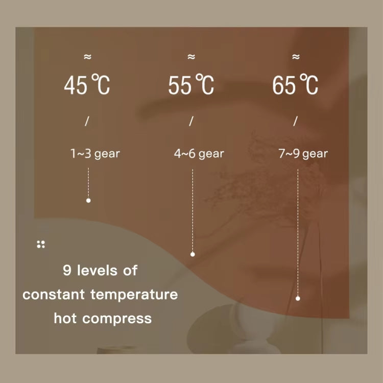 Acupuncture Stone Electric Hot Compress Vibrating Massager Whole Body Universal 9-speed Adjustable Gua Sha Apparatus