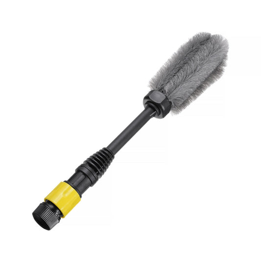 Wheel Hub Brush High Pressure Water-through Soft Bristle Cleaning Brush