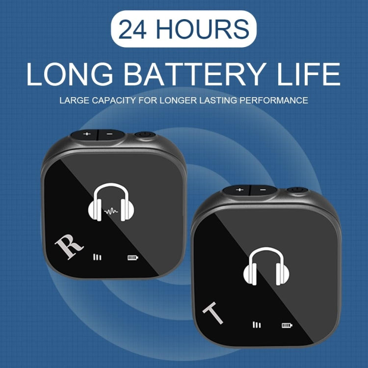 5.8G Wireless In Ear Monitor System Dual-Earphone Monitoring Transmitter Receiver