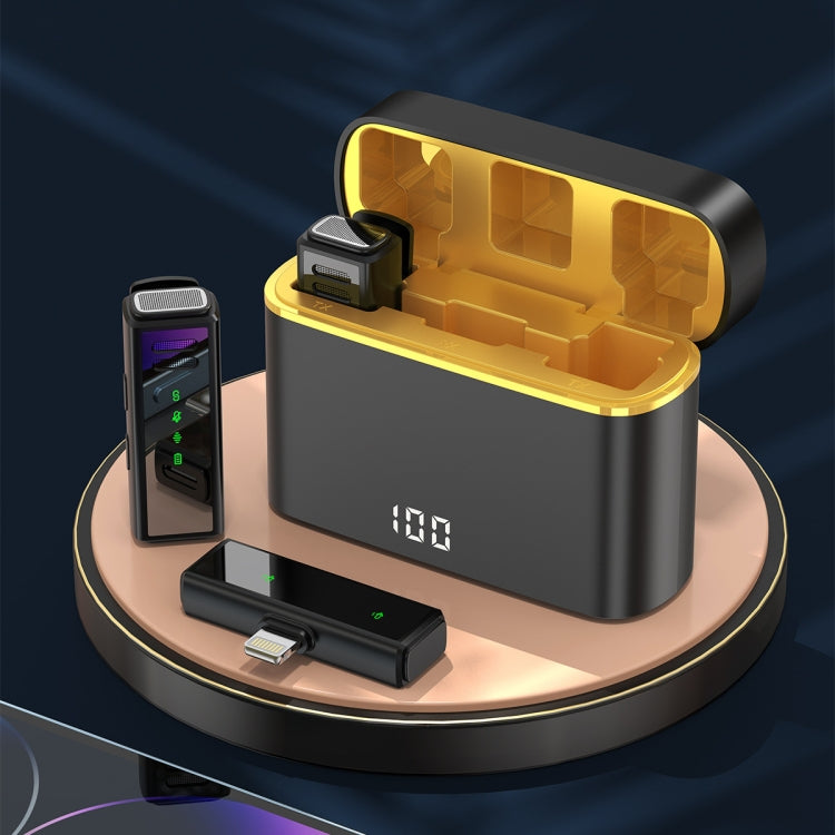 J88 Mini Intelligent Noise Reduction Wireless Collar Microphone