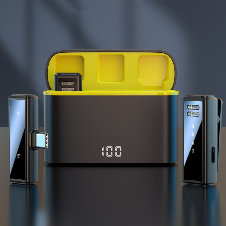 J88 Mini Intelligent Noise Reduction Wireless Collar Microphone