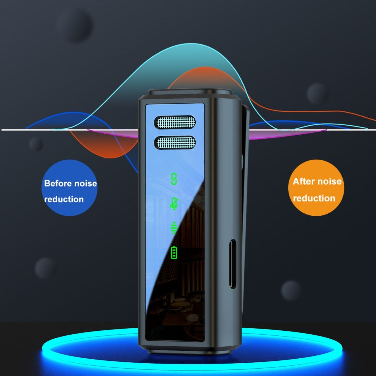 J88 Mini Intelligent Noise Reduction Wireless Collar Microphone