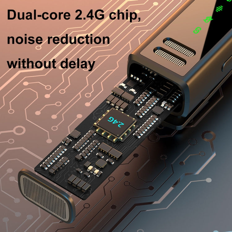 J88 Mini Intelligent Noise Reduction Wireless Collar Microphone