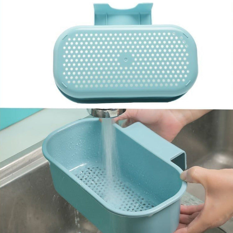 Kitchen Sink Drain Basket Washing Basin Multifunctional Storage Hanging Basket
