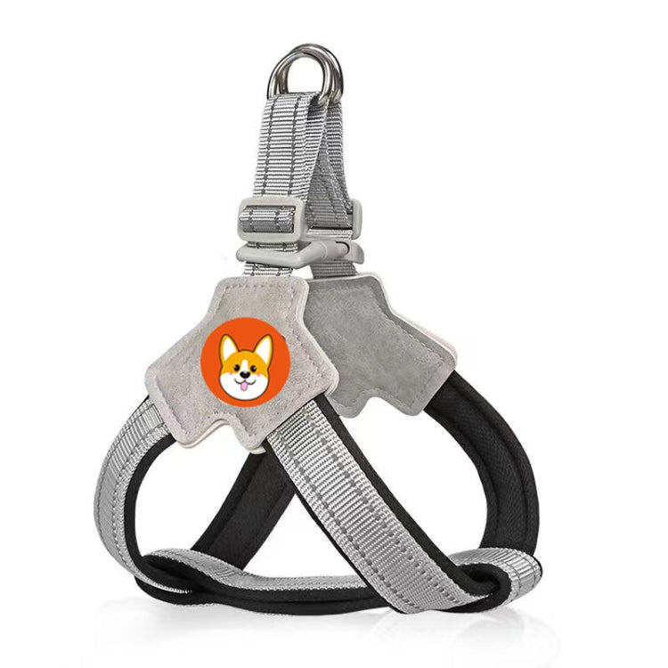 Saddle Style Pet Chest Harness Breathable Reflective Dog Leash