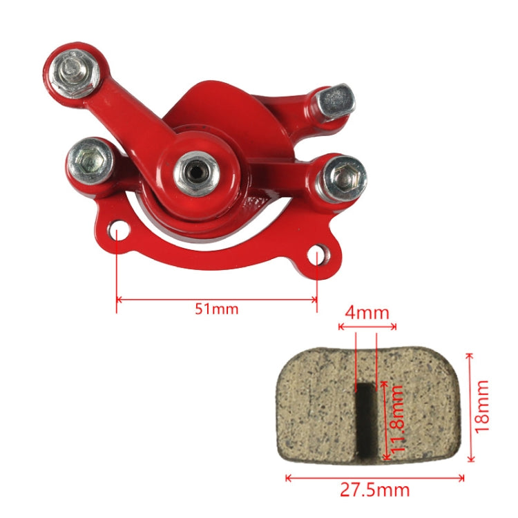 Motorcycle Disc Brake Caliper Pads For ATV Harley 49CC Trotting