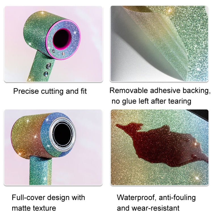 For Dyson Supersonic Hair Dryer Gypsophila Frosted Sticker Protective Film