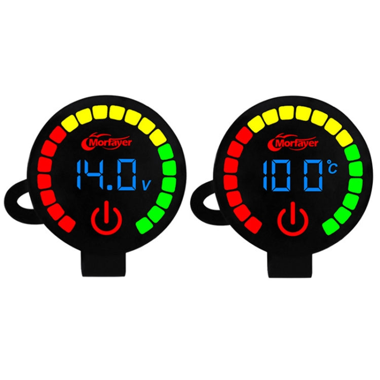 Morfayer Motorcycle Dual Display Intelligent Alarm Power Meter