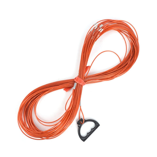 Measuring Rope With Scale Marking Pull Ring Deep Well Rope, 30m Steel Wire Covered With Rubber, 50m Steel Wire Covered With Rubber, 70m Steel Wire Covered With Rubber, 100m Steel Wire Covered With Rubber, 30m Steel Wire, 50m Steel Wire, 70m Steel Wire