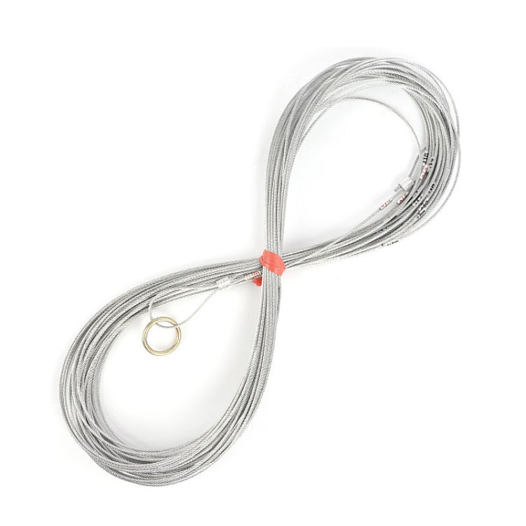 Measuring Rope With Scale Marking Pull Ring Deep Well Rope