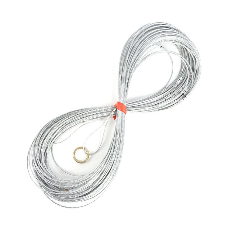 Measuring Rope With Scale Marking Pull Ring Deep Well Rope