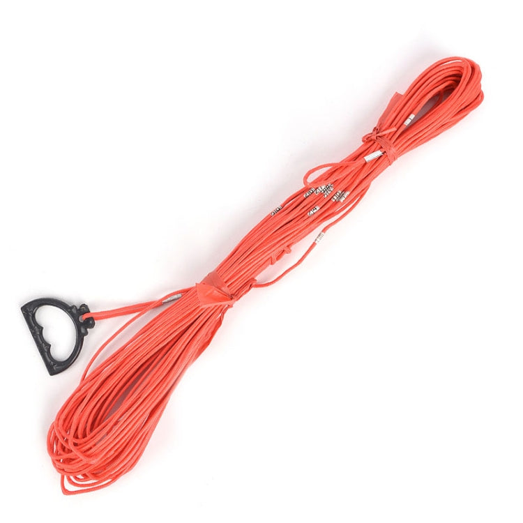 Measuring Rope With Scale Marking Pull Ring Deep Well Rope