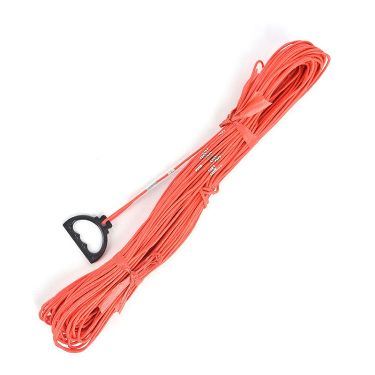 Measuring Rope With Scale Marking Pull Ring Deep Well Rope