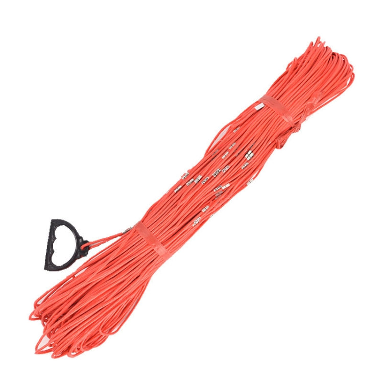 Measuring Rope With Scale Marking Pull Ring Deep Well Rope