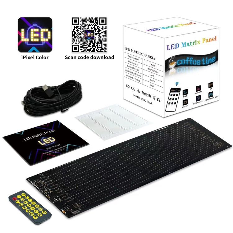 Car Flexible Display Advertising Screen APP Bluetooth Smart Screen