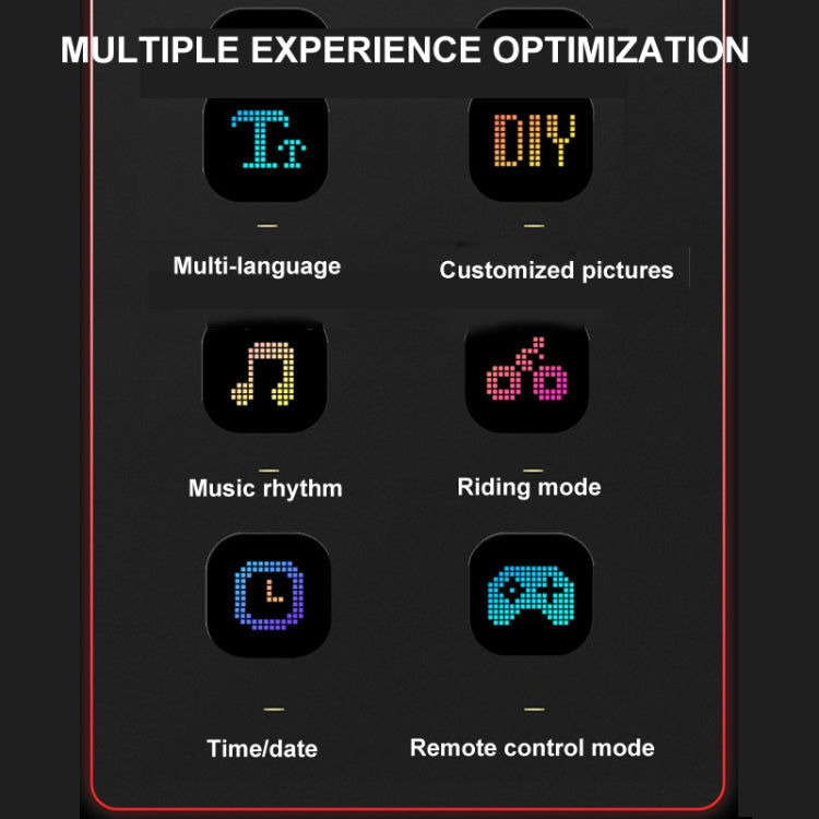 Car Flexible Display Advertising Screen APP Bluetooth Smart Screen