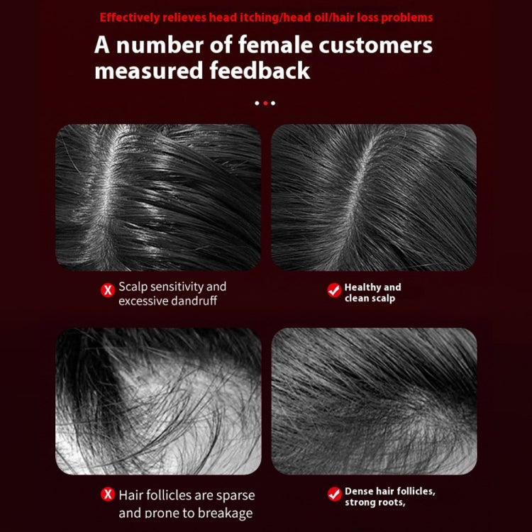 630nm Red Light Massage Comb Scalp Care Liquid Guide Hair Growth Instrument