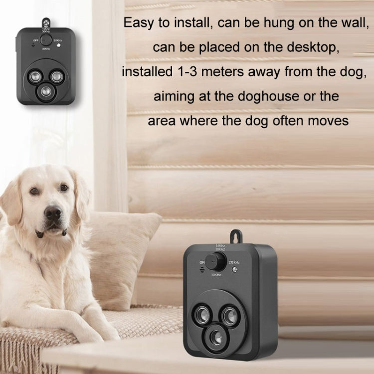 Ultrasonic Bark Stopper Outdoor Noise-Proof Automatic Dog Repellent