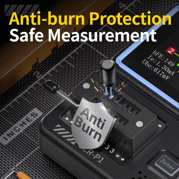 FNIRSI LCR-P1 Transistor Tester Multifunctional Electronic Component Inspection Tool