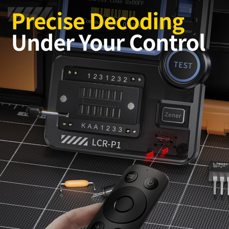 FNIRSI LCR-P1 Transistor Tester Multifunctional Electronic Component Inspection Tool