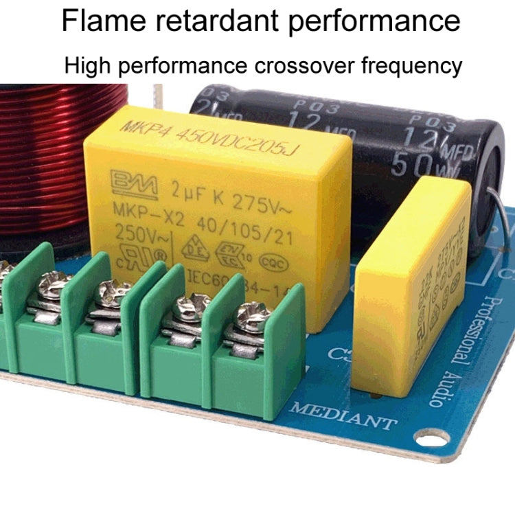 PUV-W3 High Medium And Low 3-Way Audio Crossover Home Cinema Speaker Divider