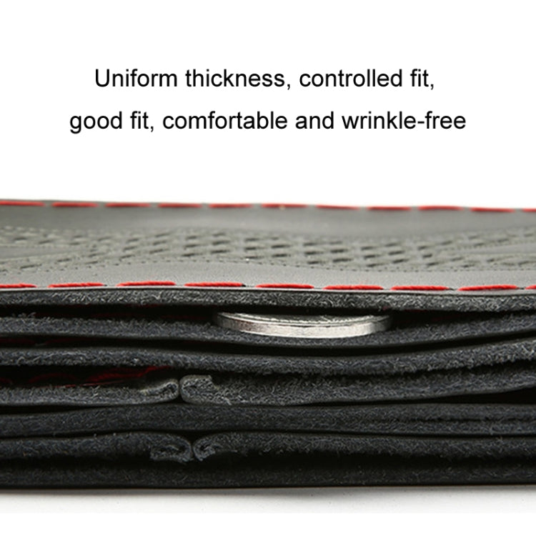 Four-Season Embossed Hand-Sewn Cowhide Steering Wheel Cover