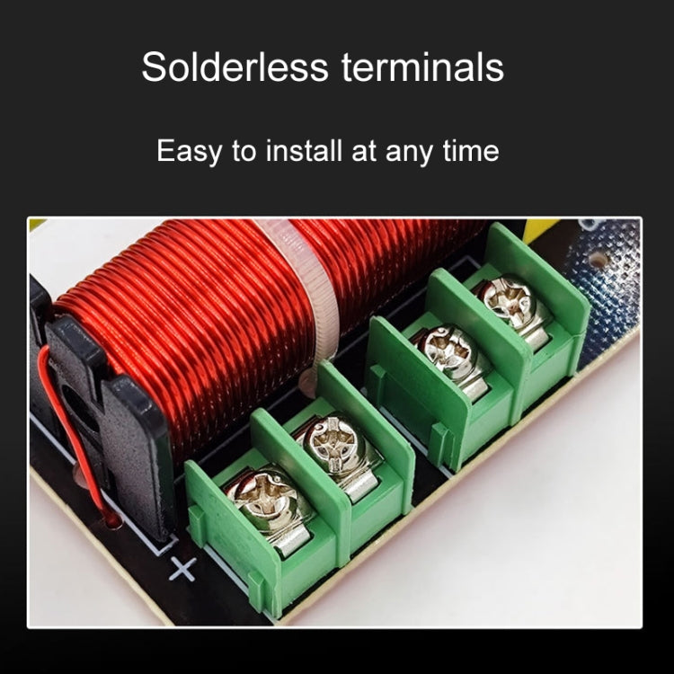 Magenta-2 High And Low 2-Way Audio Crossover Bookshelf Speaker Conversion Divider